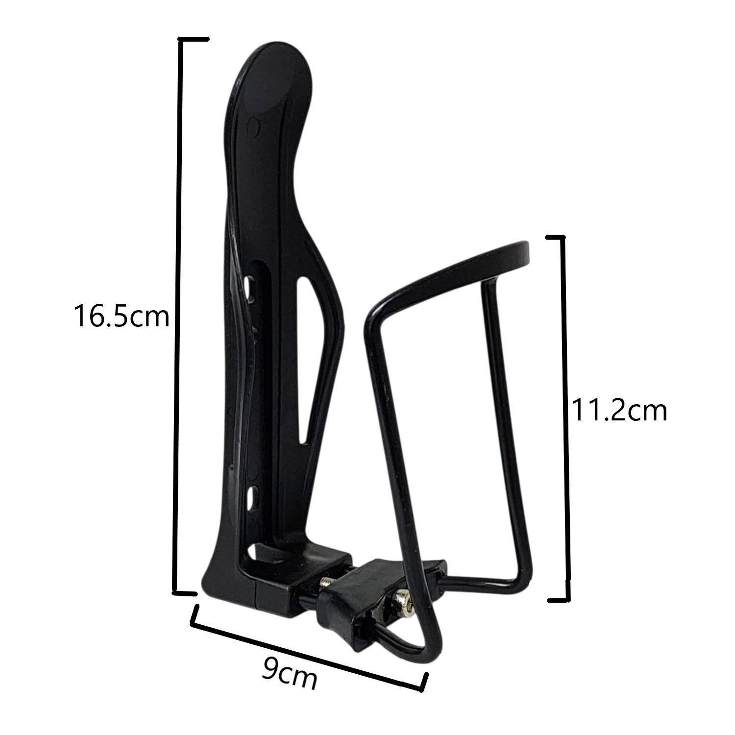 Soporte Porta Botella Ajustable para Bicicleta e18001 Negro-4