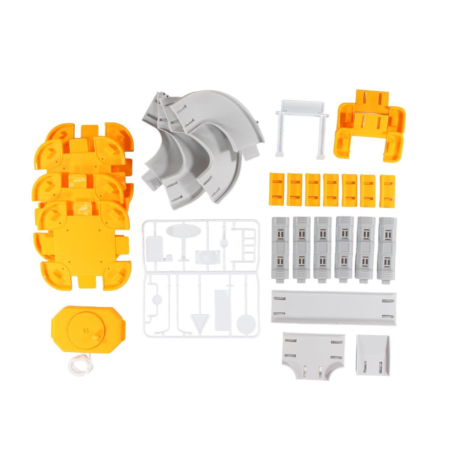 Set Armable Pista Autos 3 Niveles Estación Rescate DBG1702-5