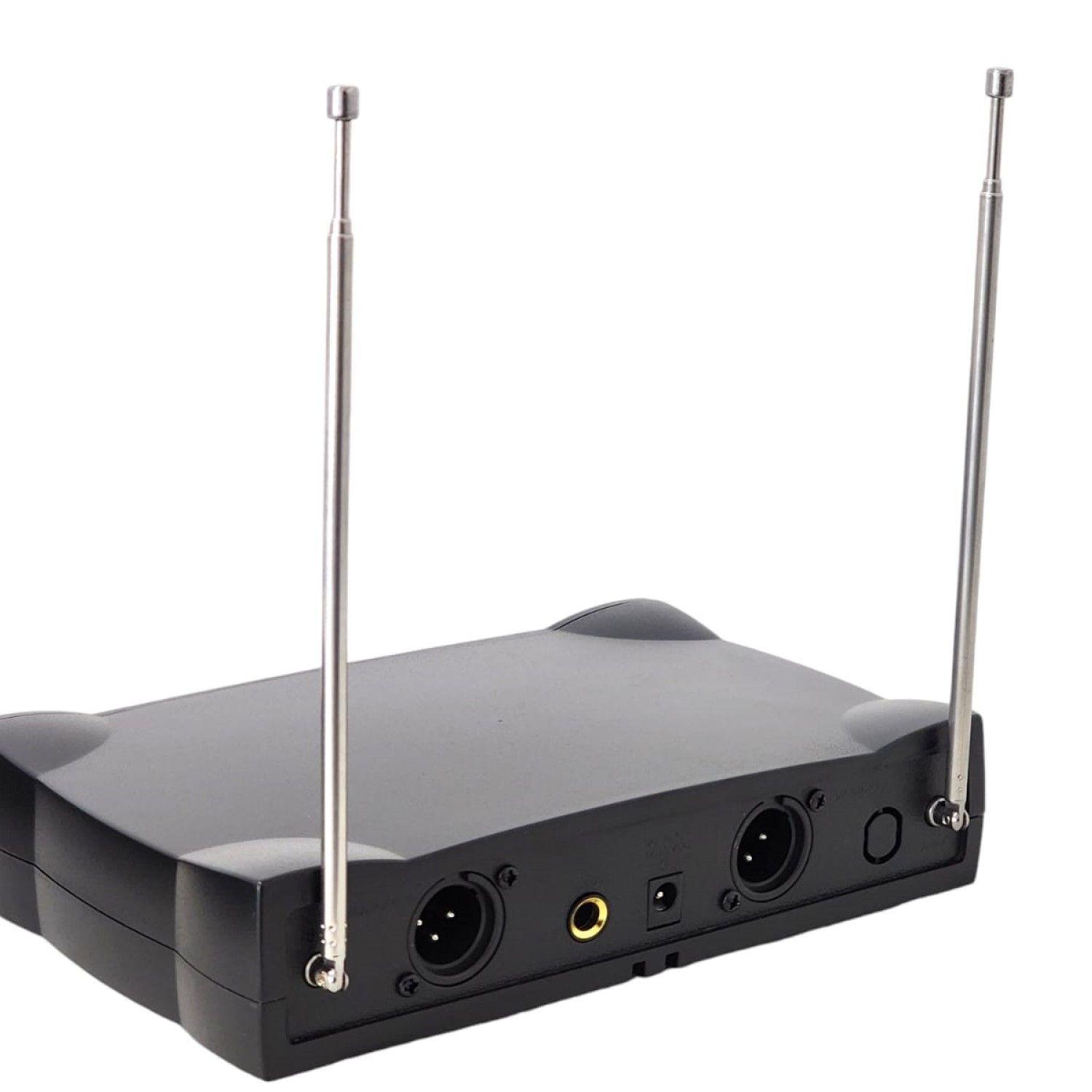 Kit 2 Micrófonos inalámbricos UHF Audiopro AP02040-6
