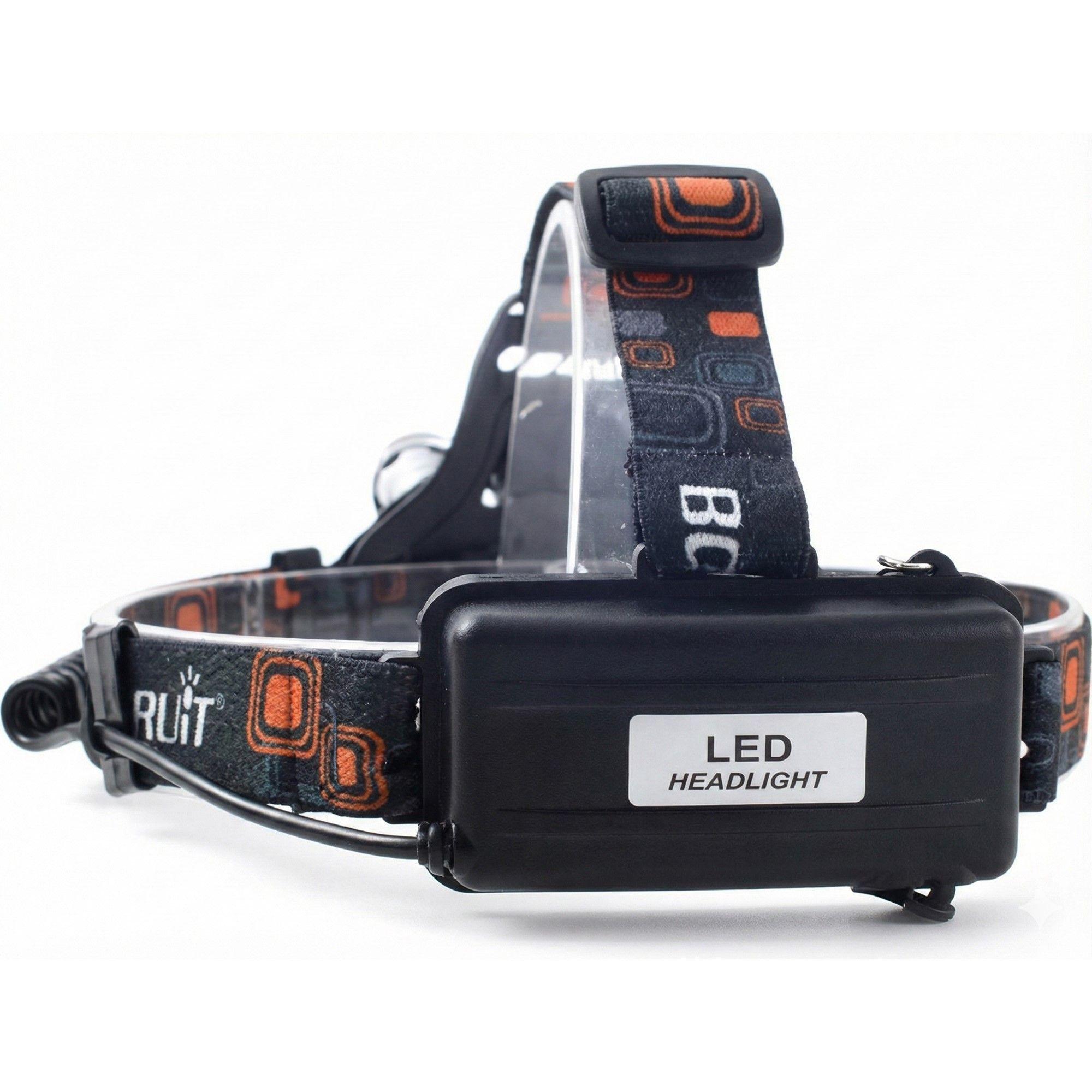 Linterna Cintillo Led Tecnolab 5 Focos Recargable TL143-4