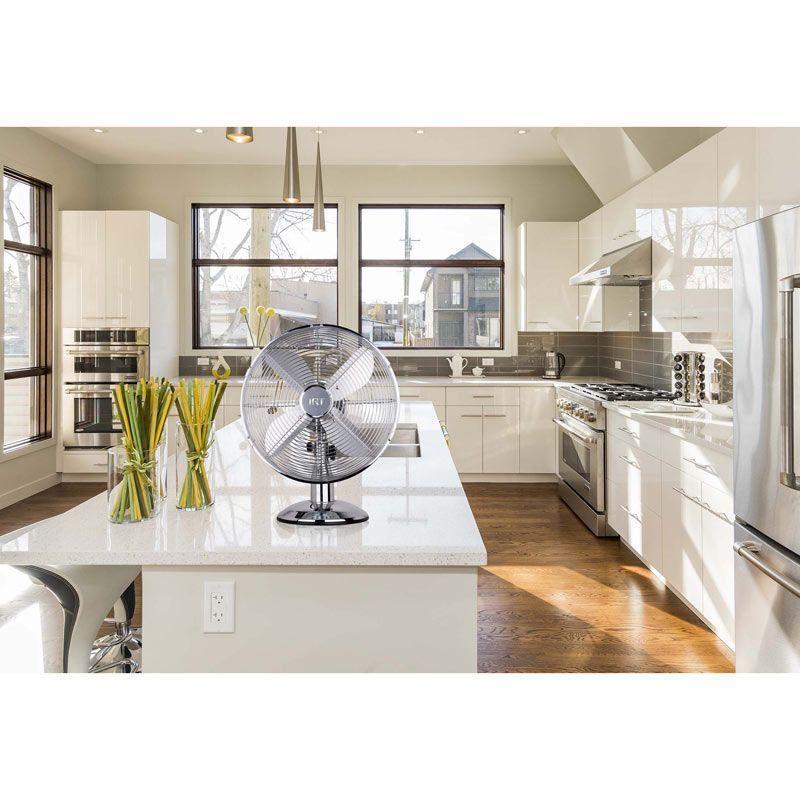 Ventilador Sobremesa 12 Irt Metálico Silver 35w-3