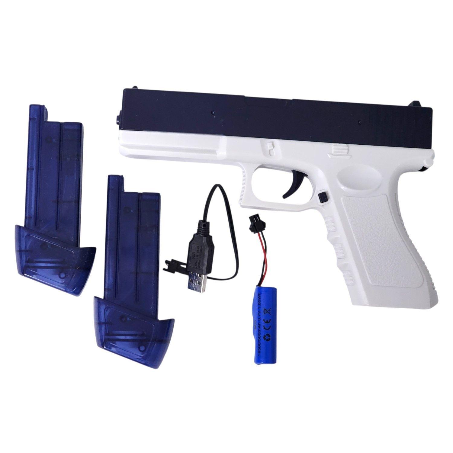 Pistola de Agua Eléctrica Recargable Presión DBG1653 Azul-2