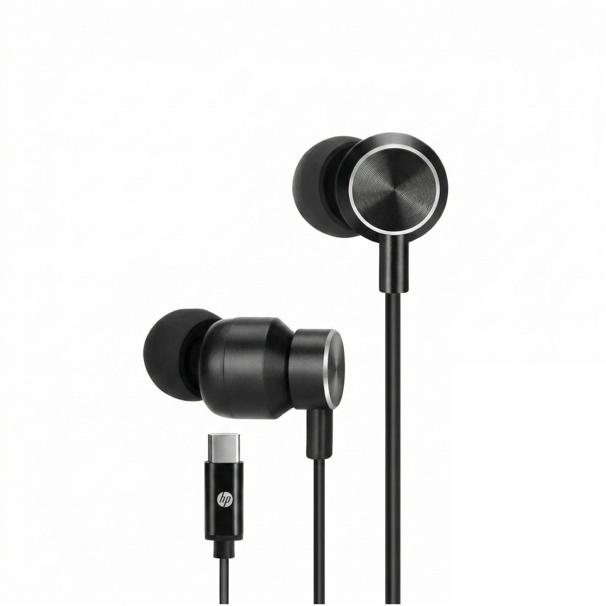 Audífonos Hp In-ear Dhh-1126 Usb-C Negro-3