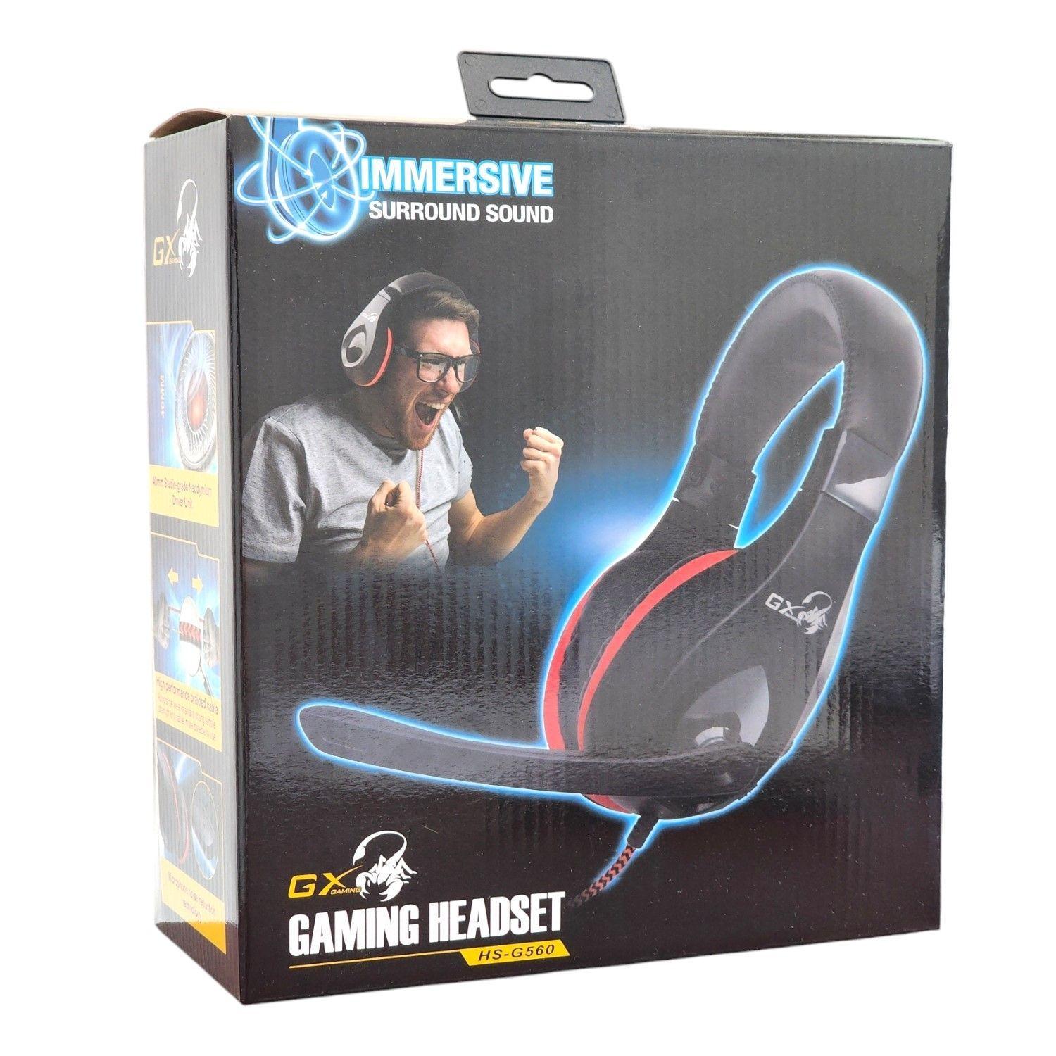 Audífonos Gamer Cable 2mt Jack 3.5 Headset Hs-G560 Genius-6