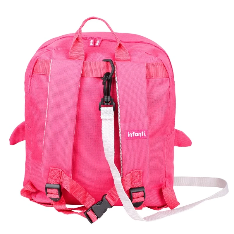 Mochila Infanti Modelo Pingüino Bts23 Rosada-1