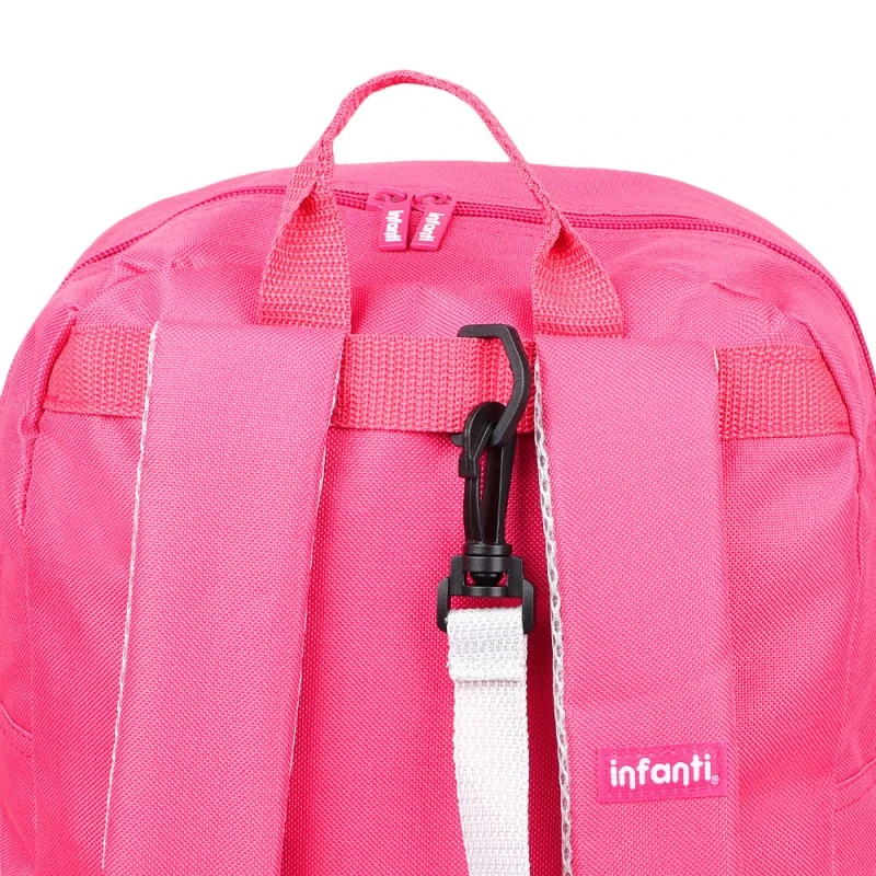 Mochila Infanti Modelo Pingüino Bts23 Rosada-2