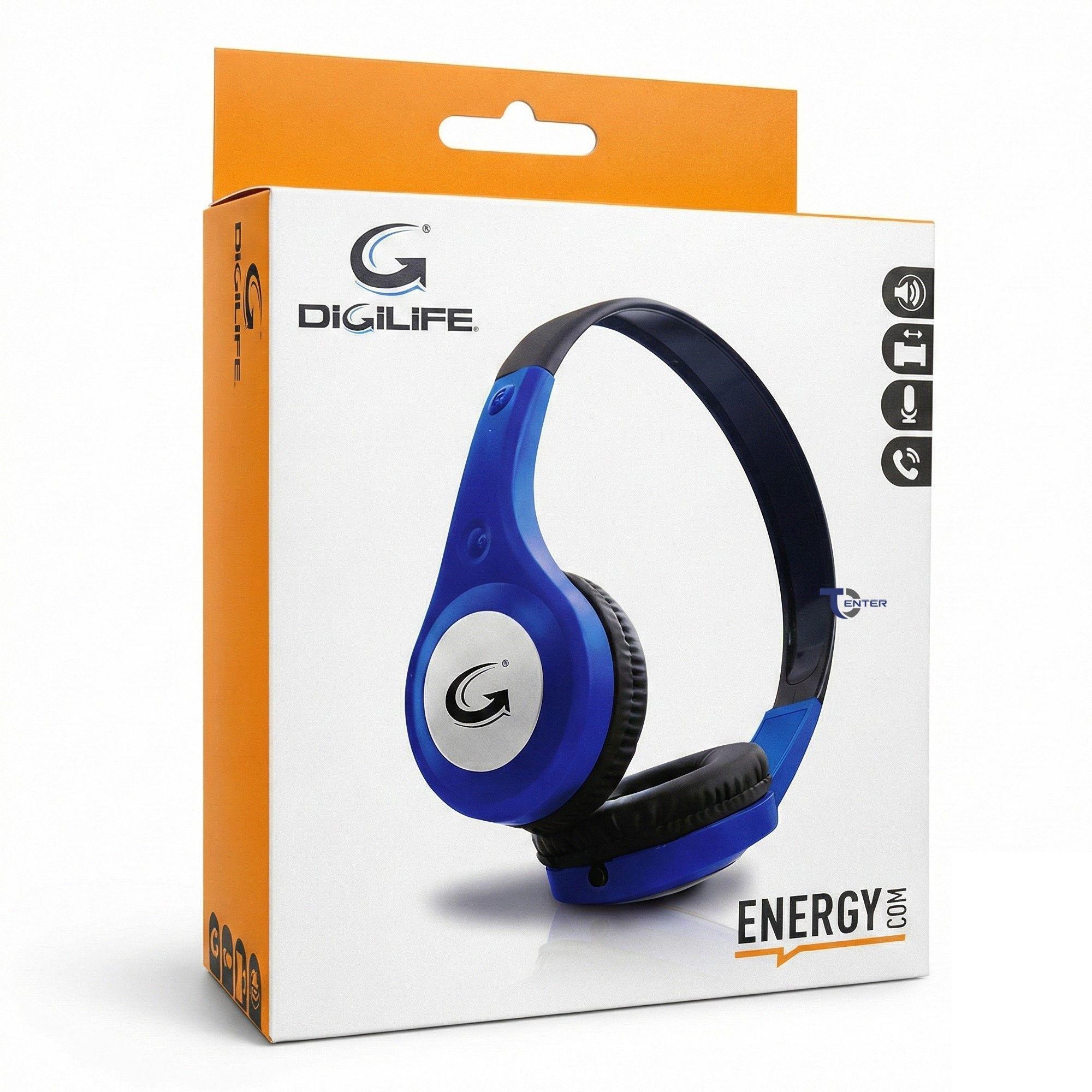 Audífono Cableados Digilife DGL-450026 3.5mm Azul-4