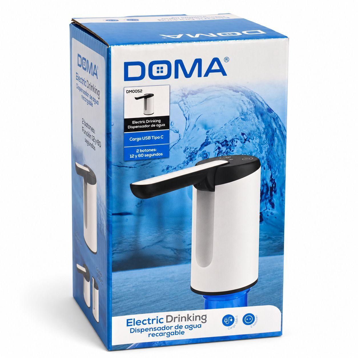Dispensador de Agua Eléctrico Recargable Doma DM0052-3