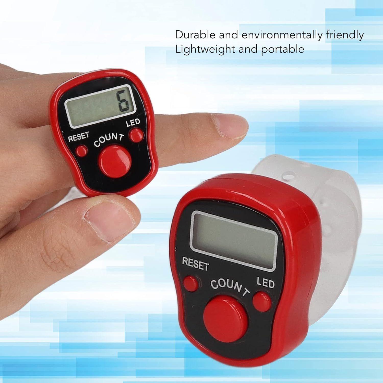 Contador Manual Digital Ajustable con Luz Tipo Anillo 10744-2