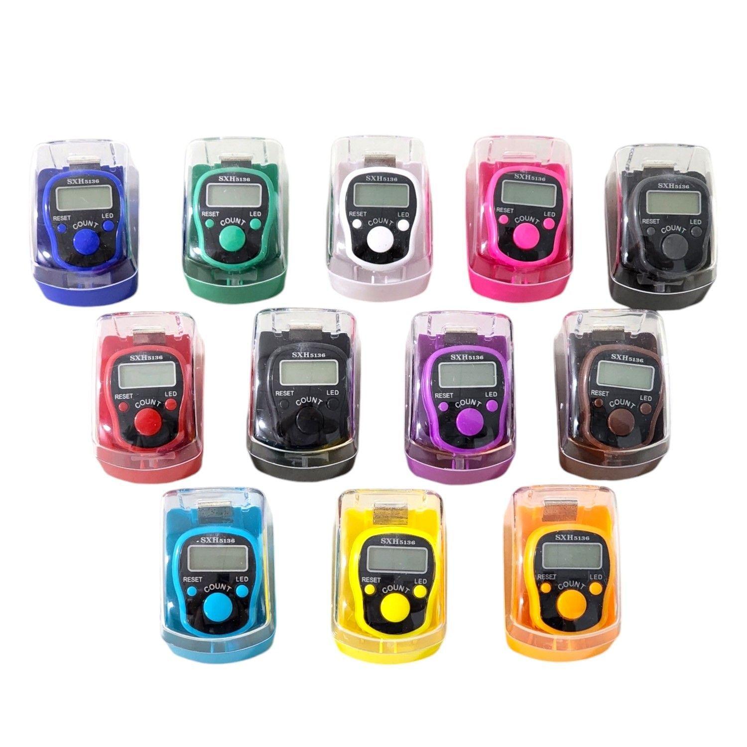 Contador Manual Digital Ajustable con Luz Tipo Anillo 10744-5