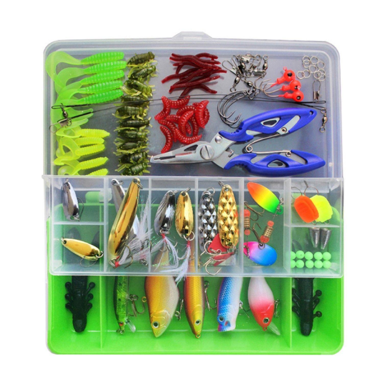 Kit De 101 Accesorios Señuelos Para Pesca DBG1383 multicolor-0