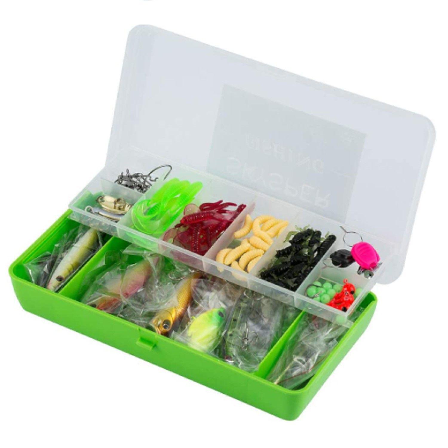 Kit De 101 Accesorios Señuelos Para Pesca DBG1383 multicolor-1