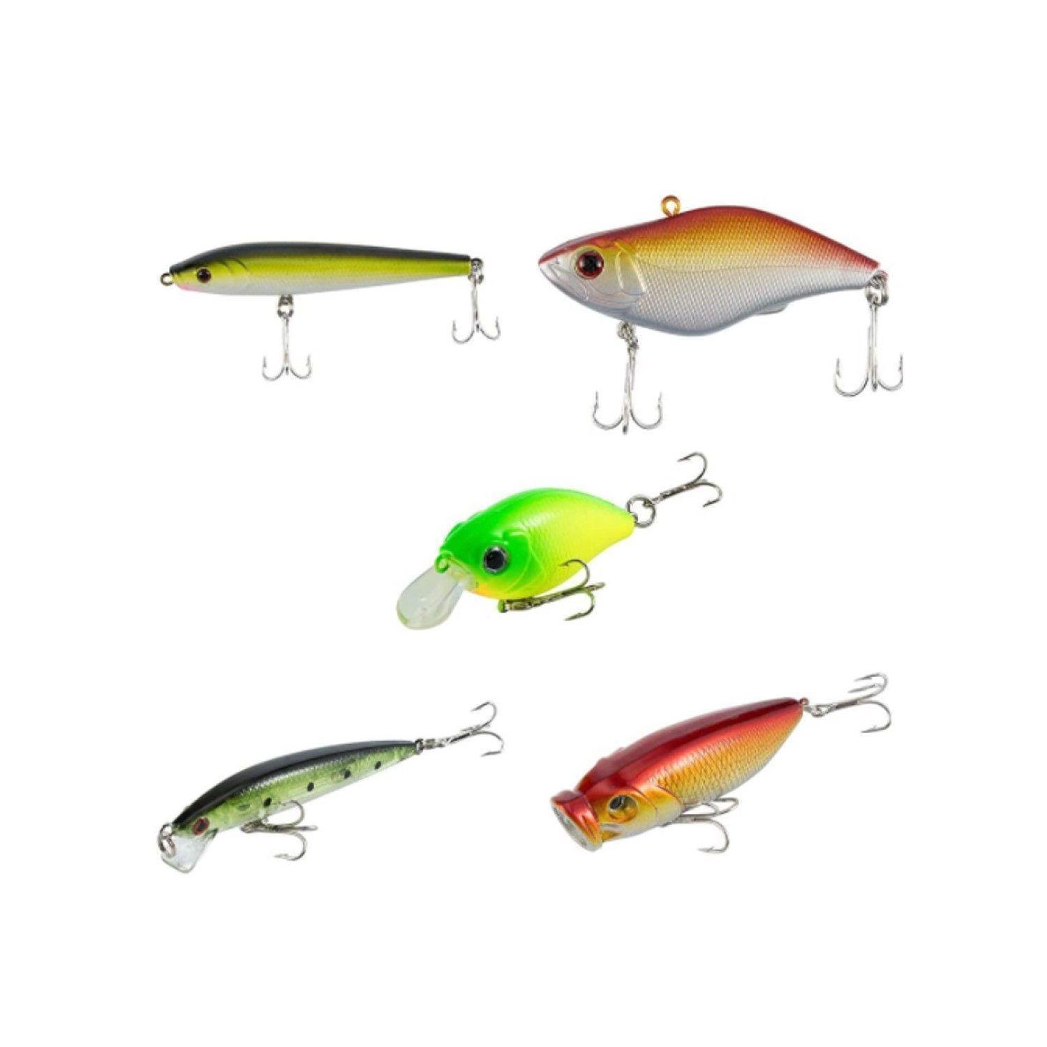 Kit De 101 Accesorios Señuelos Para Pesca DBG1383 multicolor-3