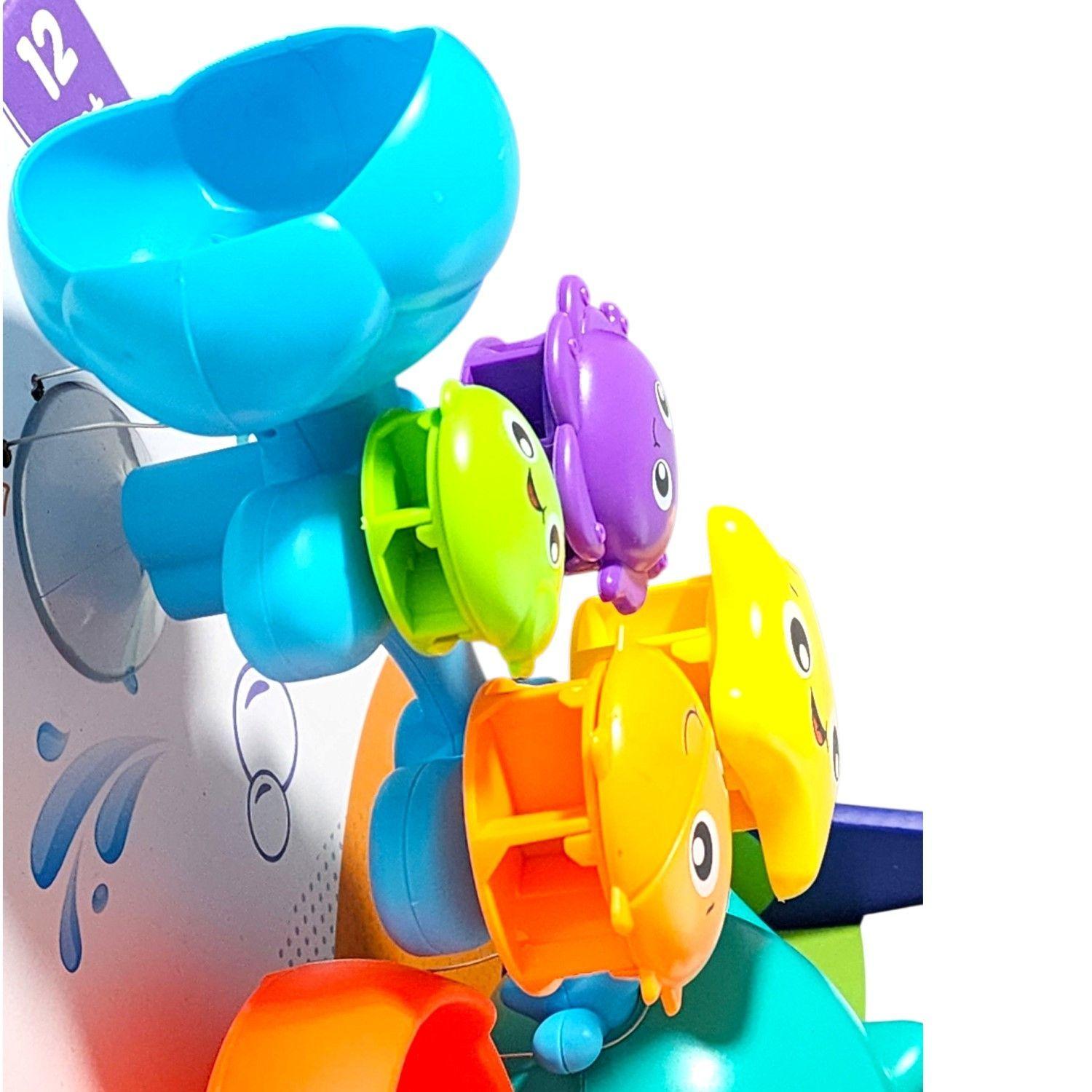 Juguete Fuente Ballena Remolino para el baño Playgro-4