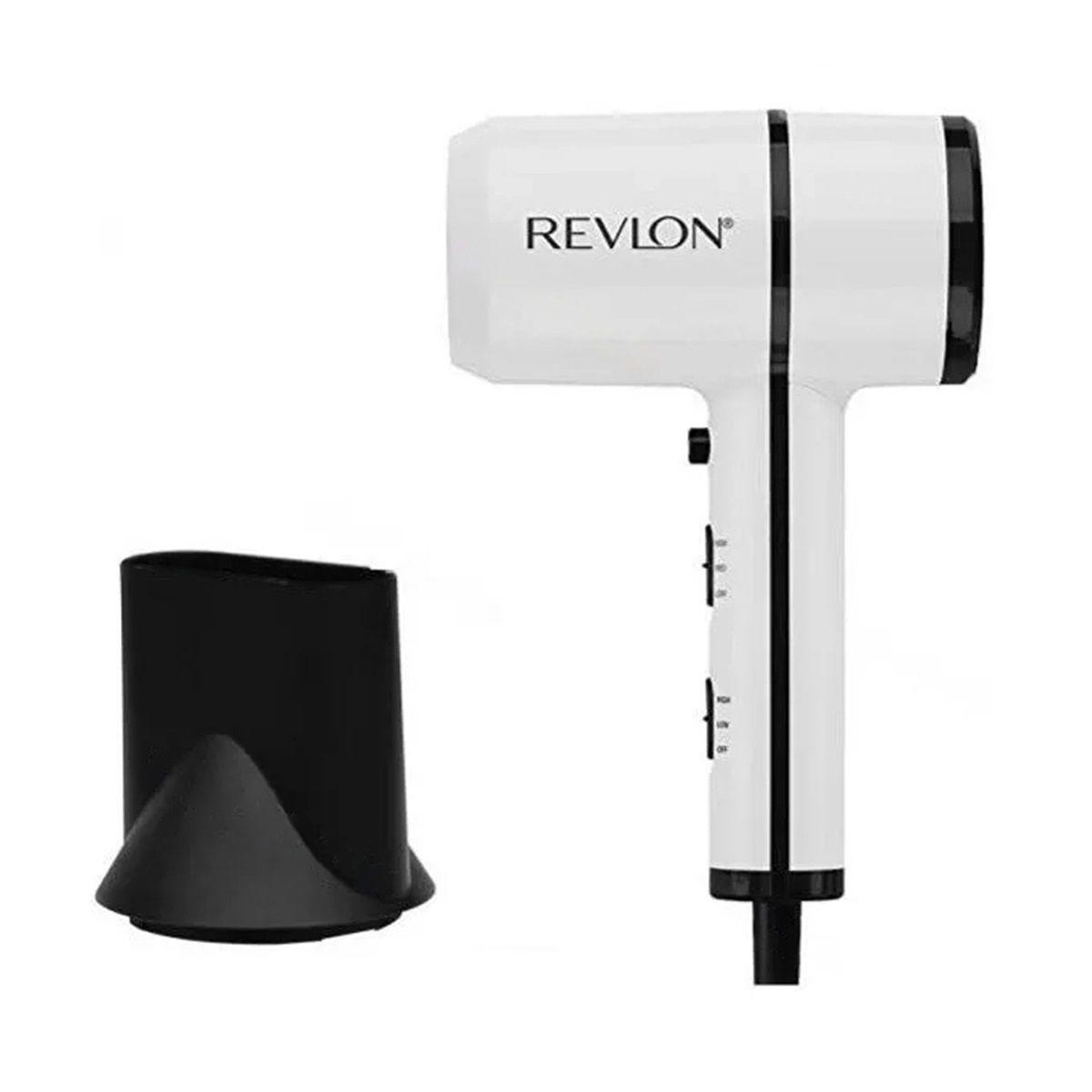 Secador Pelo Compacta Revlon 5296-la2 Crystal Negro -5