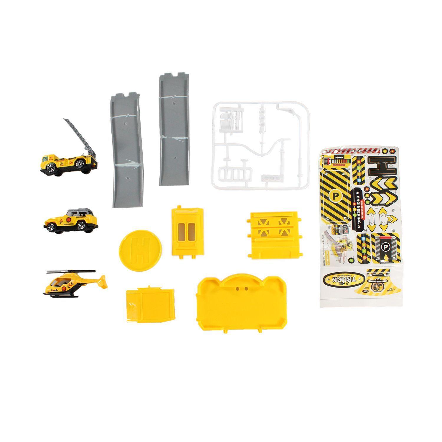 Juguete Estación Construcción 2 en 1 con Vehículos DBG1707-3