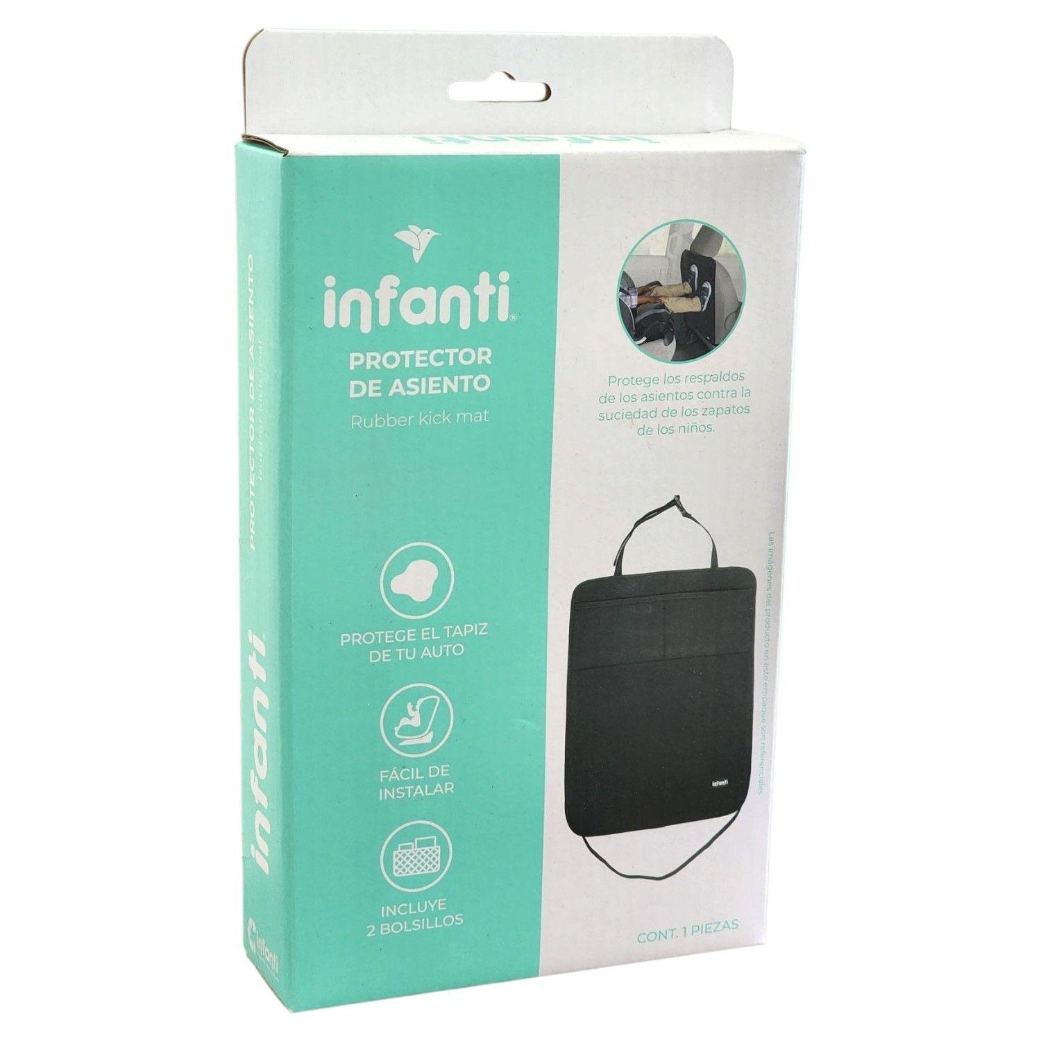 Protector de asiento Trasero Rubber Kick Mat QO281 Infanti-2