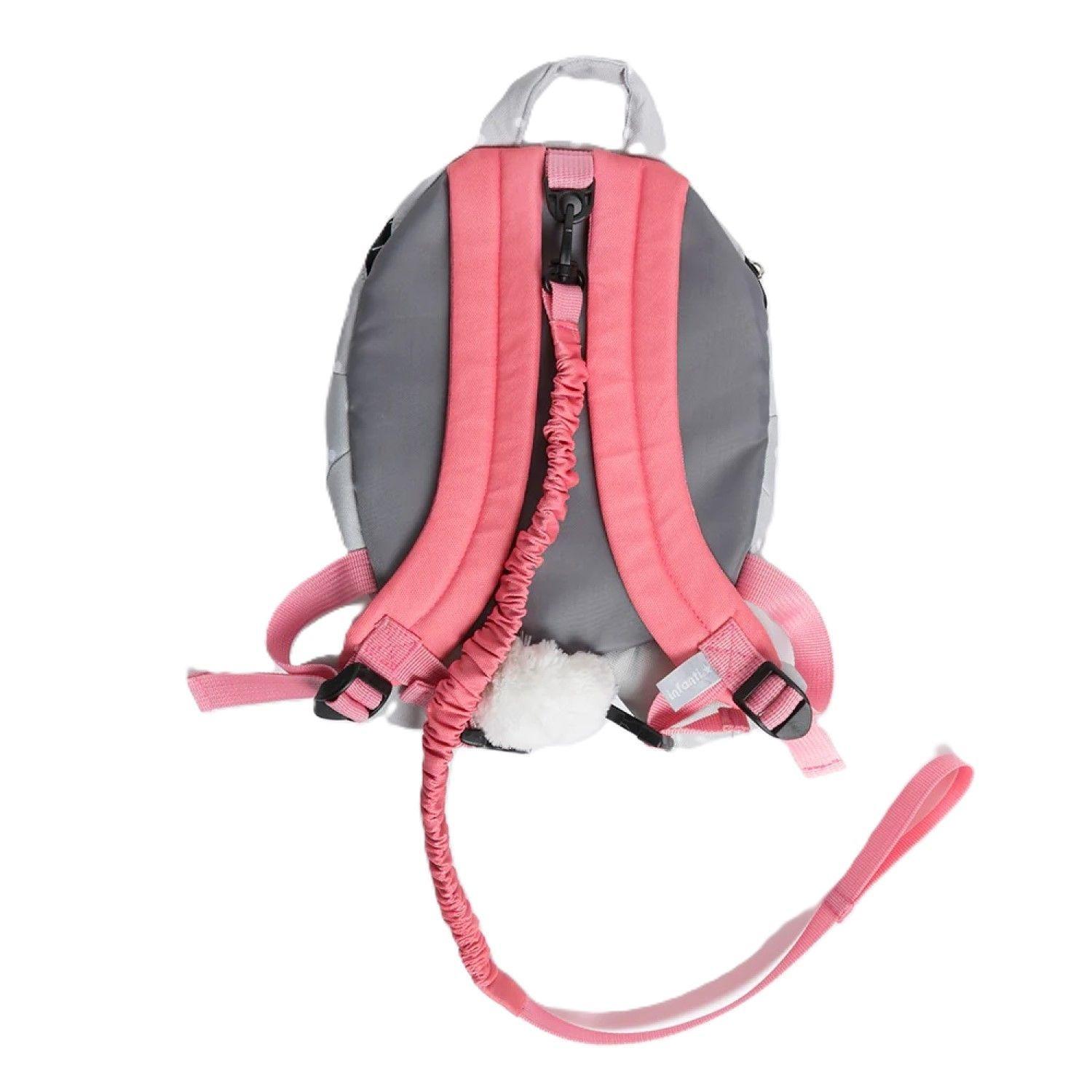 Mochila con Arnés de Seguridad Niña Diseño Conejo Infanti-2