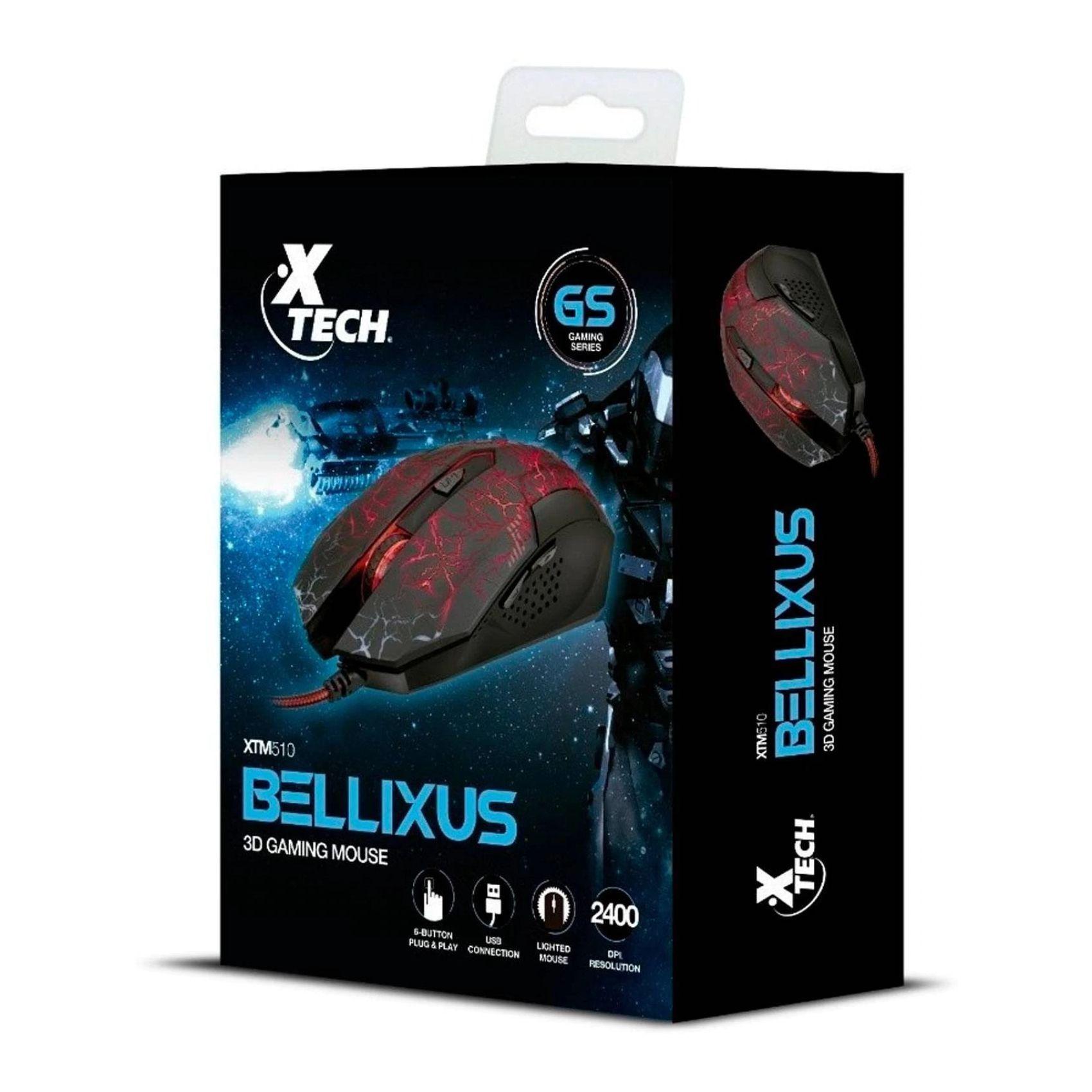 Mouse Gamer Xtech Retroiluminado 2400dpi-4