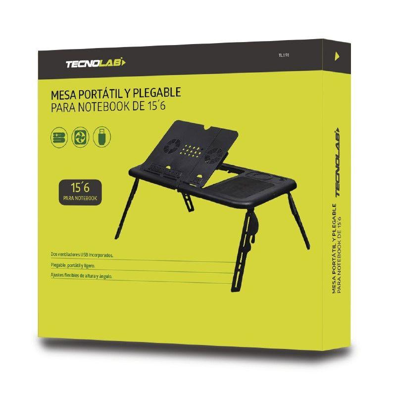 Mesa Para Notebook Con Patas Y Ventilador Tecnolab TL191-3