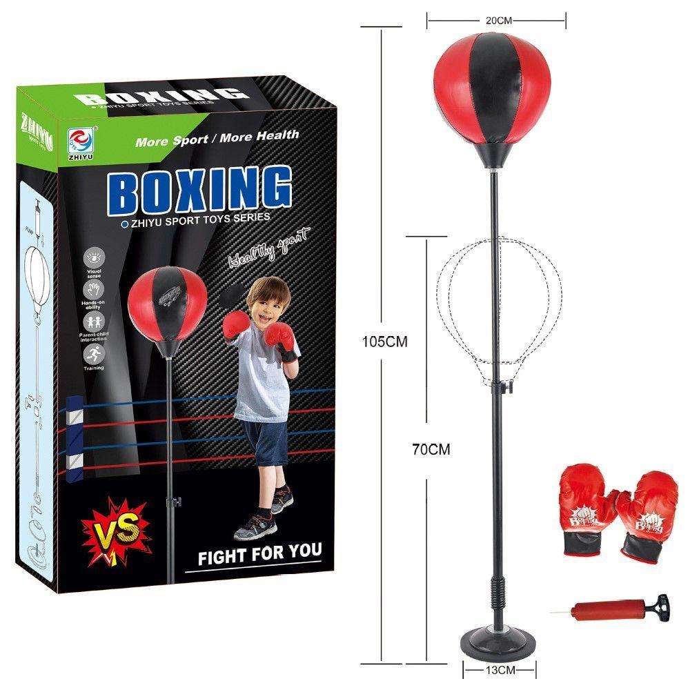 Juego Set de Boxeo Infantil Con Guantes y Bombín-2