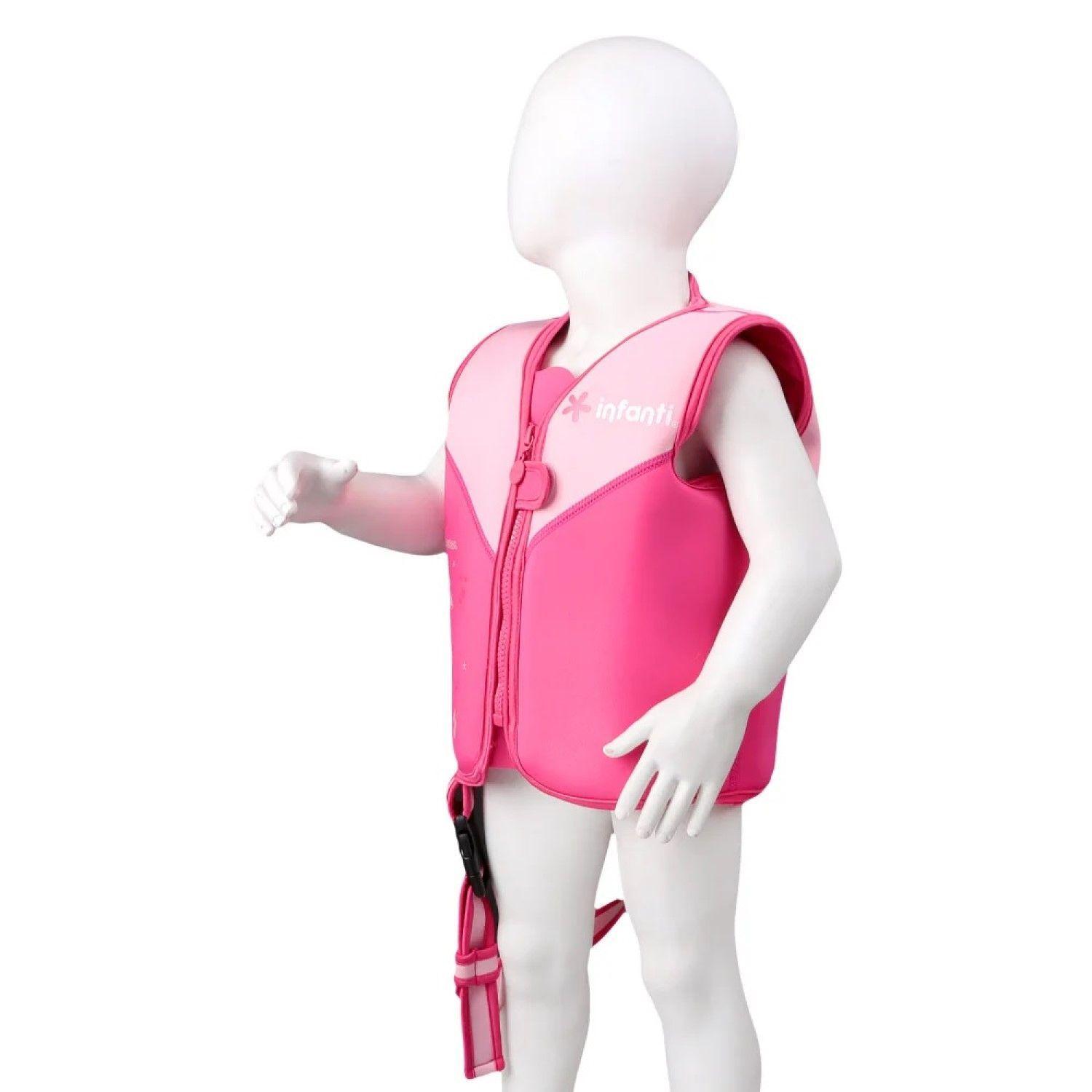 Chaleco Flotador S25 Caballito de Mar Rosa para Niña Infanti-2