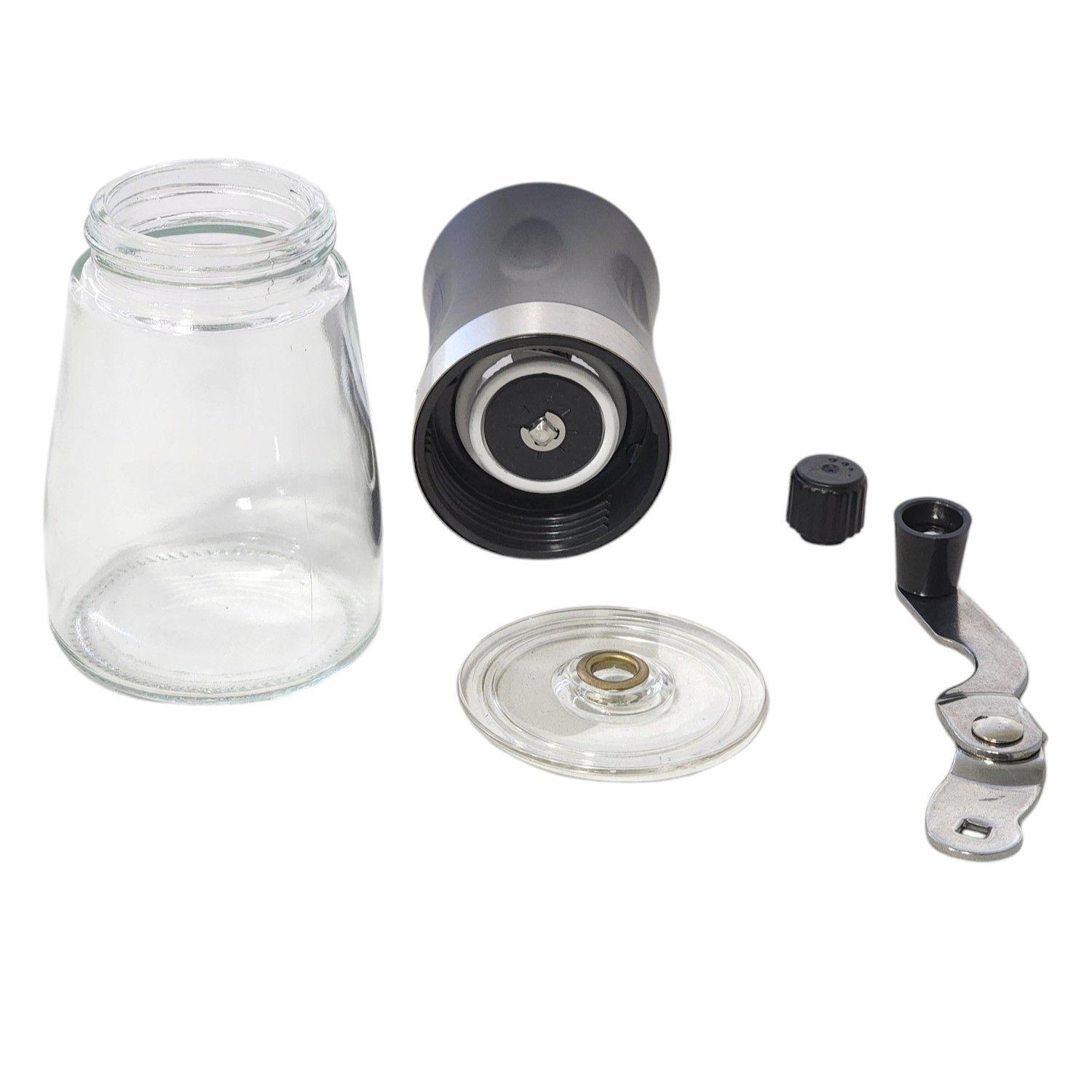 Molinillo de Café Manual Moledor De Granos Vidrio 14295-4