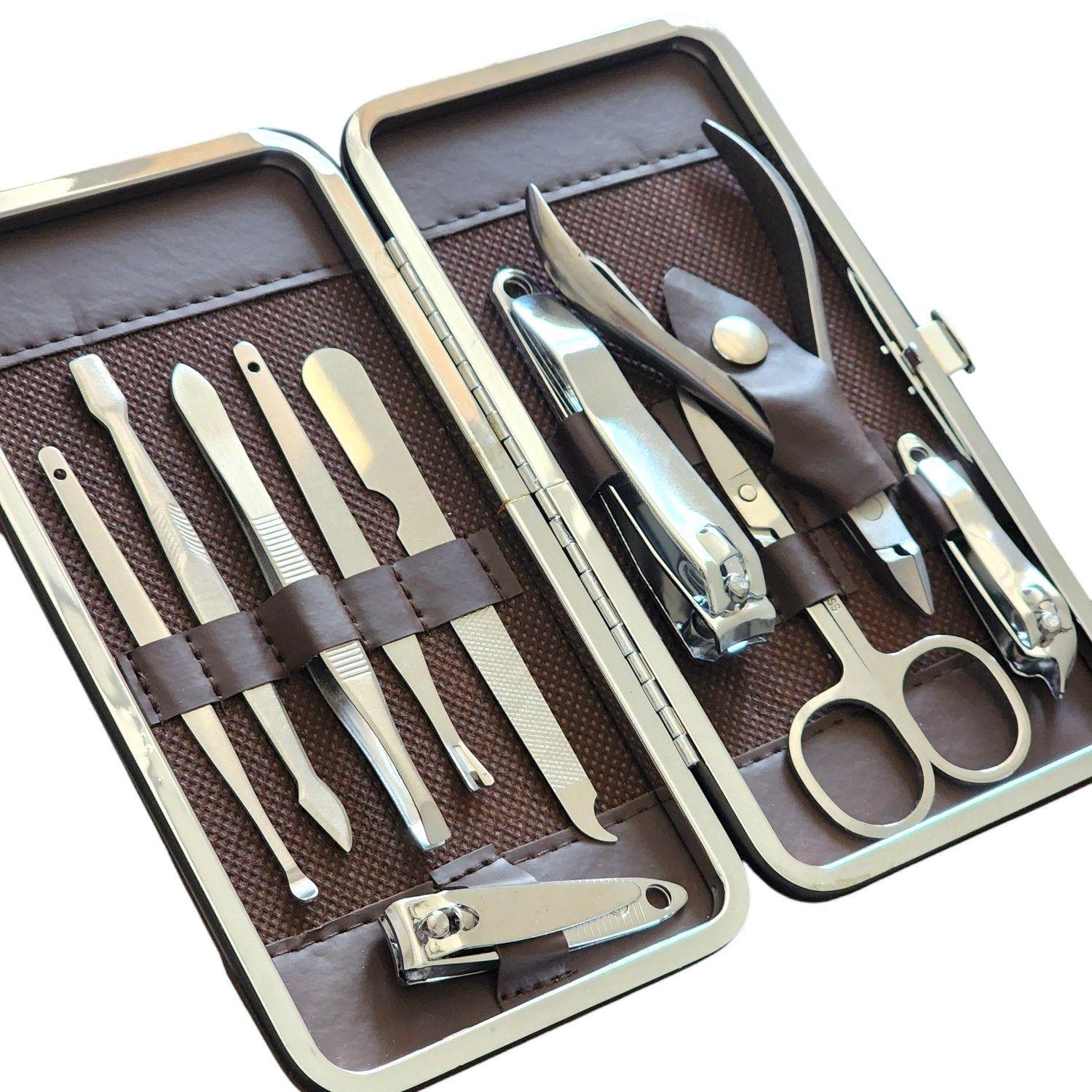 Set de Manicura 10 Piezas con Estuche 50051-4