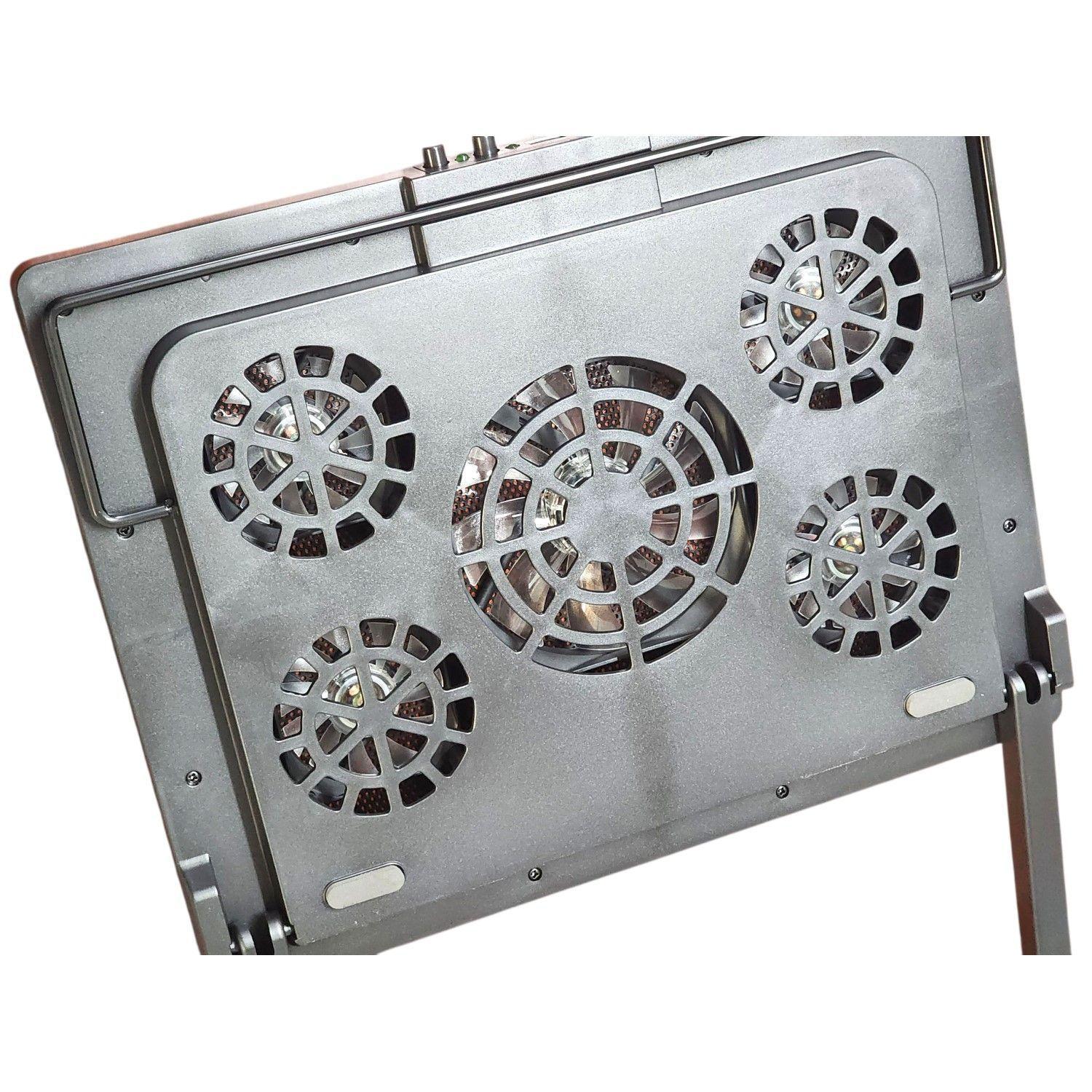 Base Enfriadora RX0052 Gamer Notebook 5 Ventiladors ReptileX-6