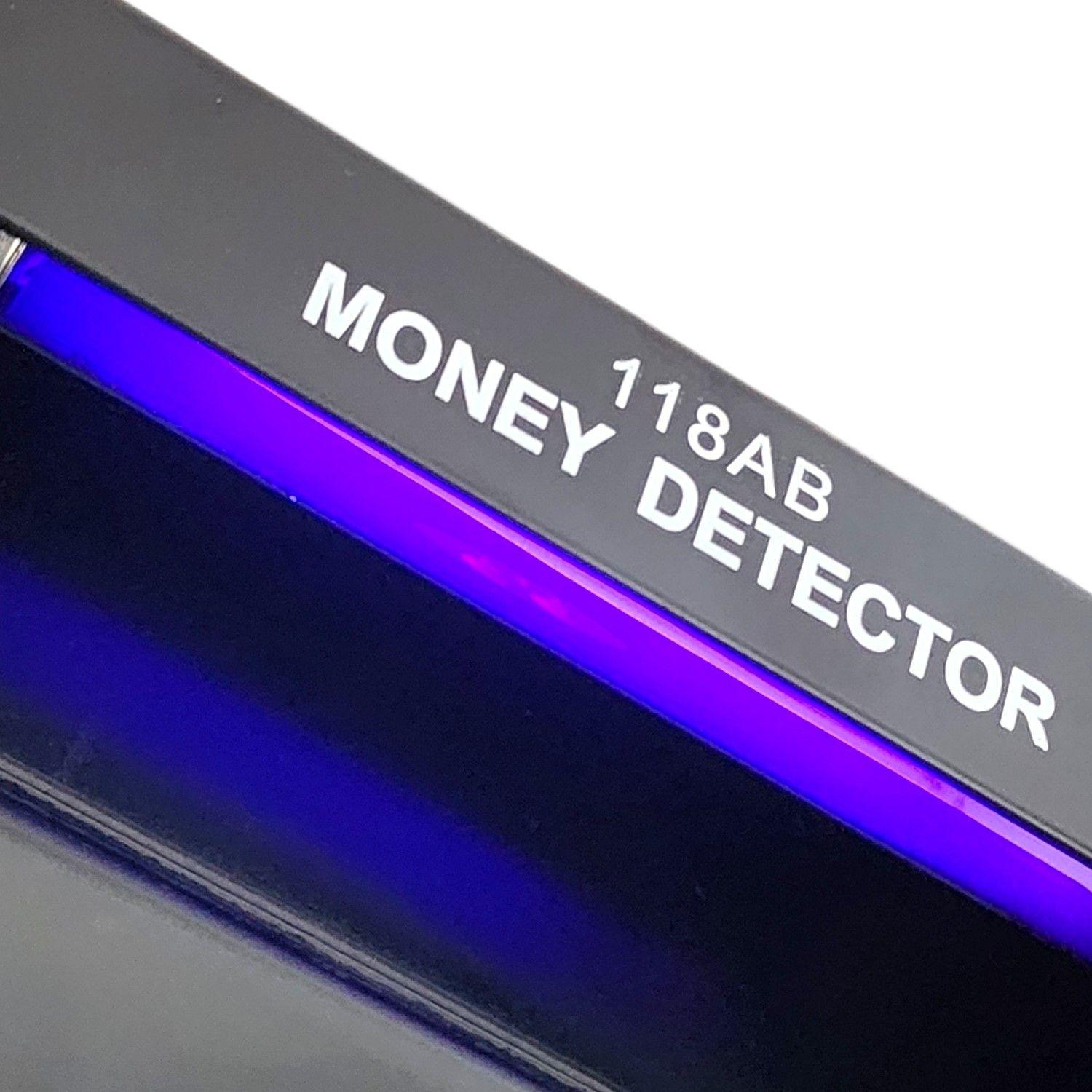 Detector de Billetes Falsos Luz Ultravioleta AD118AB-3