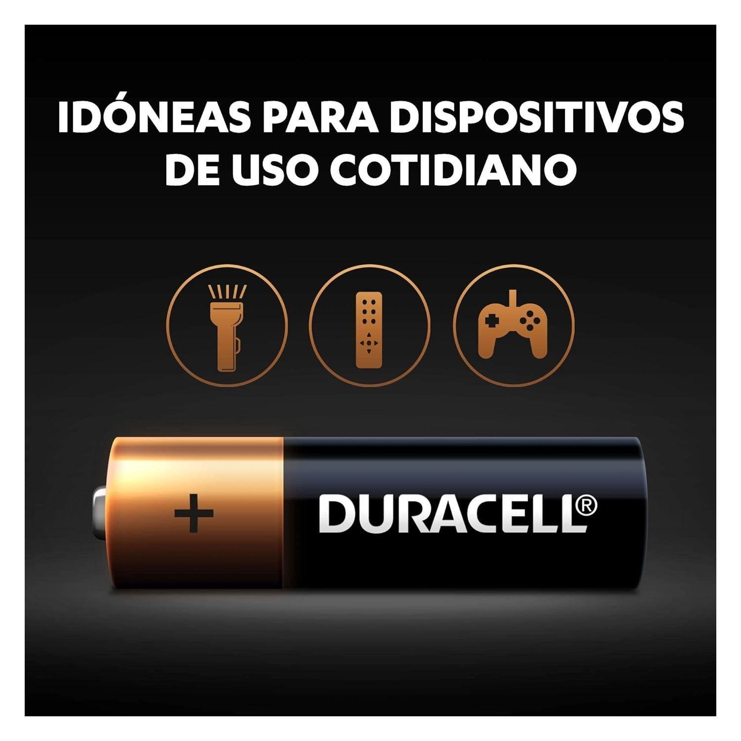 Pack 2 Pilas Alcalinas Aa Duracell Blister-4