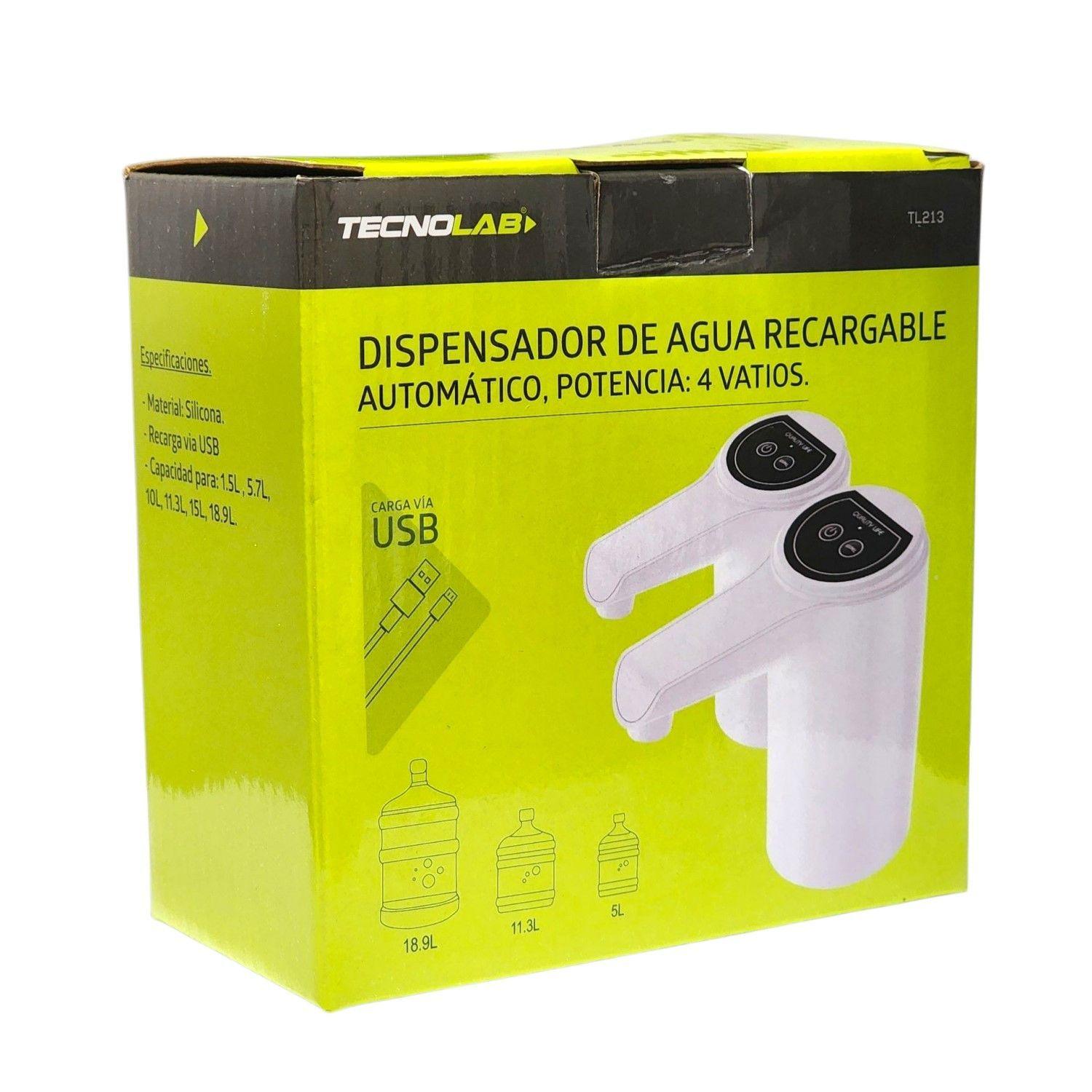 Dispensador de Agua Eléctrico Recargable Tecnolab TL213-5