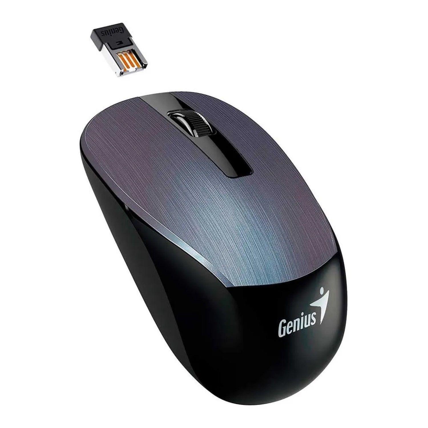 Mouse Inalámbrico Gris NX-7015 Genius -2