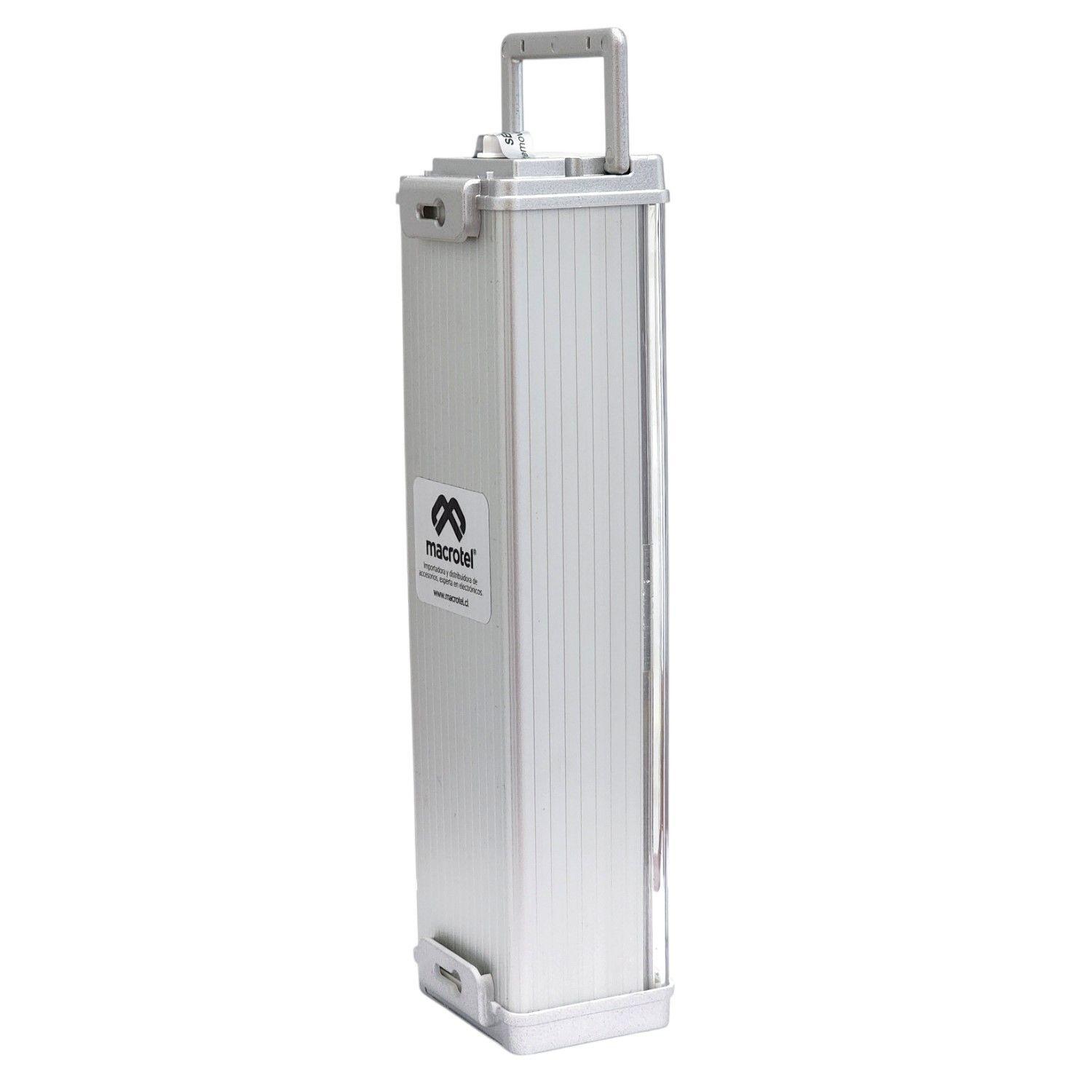 Lámpara De Emergencia 12 Led 3w Macrotel MS3305H-3
