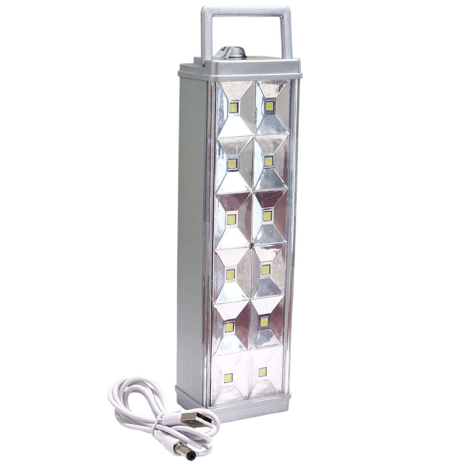 Lámpara De Emergencia 12 Led 3w Macrotel MS3305H-5