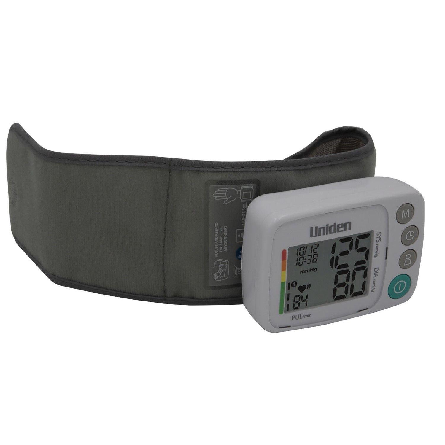 Medidor Presion Arterial Uniden Muñeca AM-2102-2
