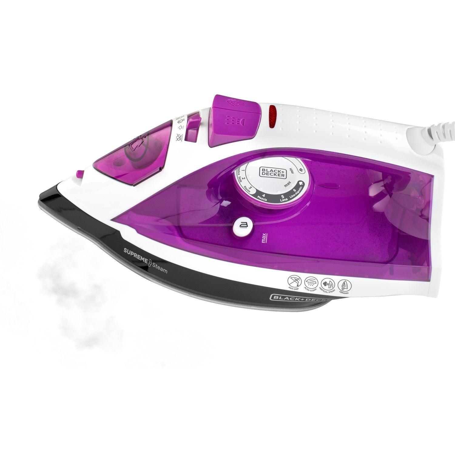 Plancha Ropa a Vapor Black+Decker IR23960-1