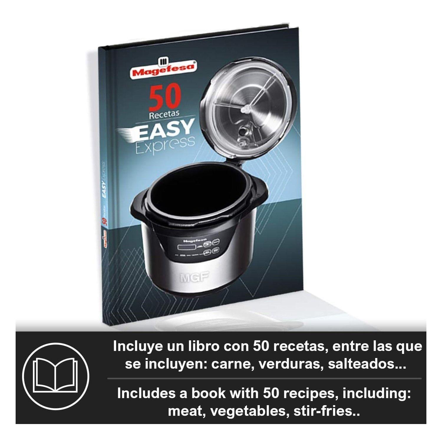 Olla a Presión Eléctrica Magefesa Easy Express 6L MGF6402-3