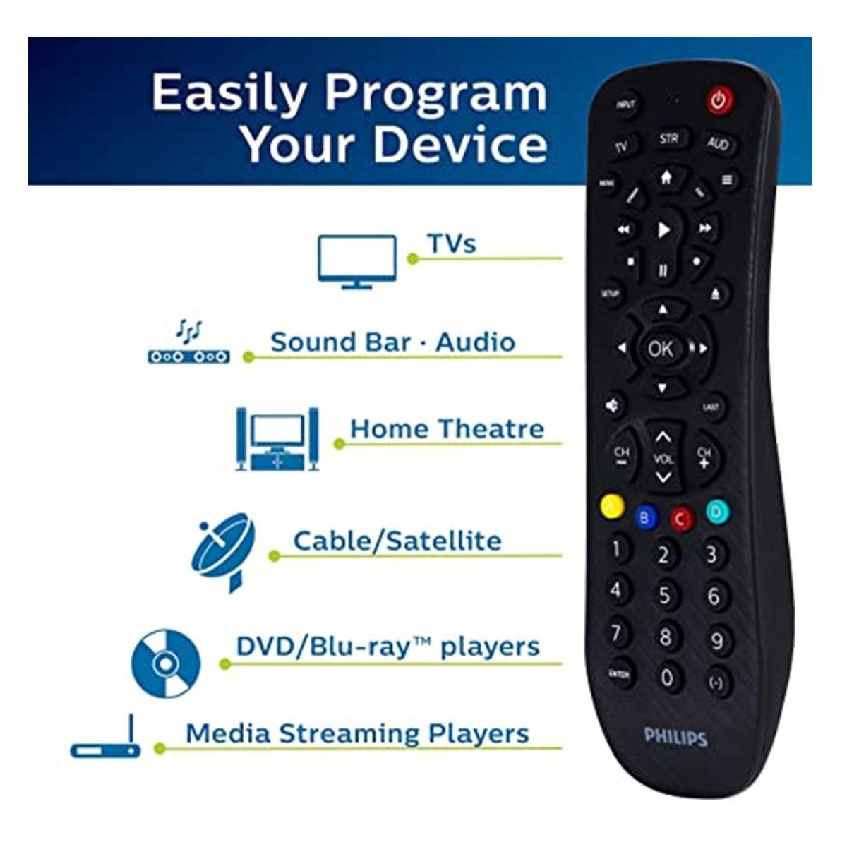 Control Remoto Universal Philips SRP9232D/27 Negro-3