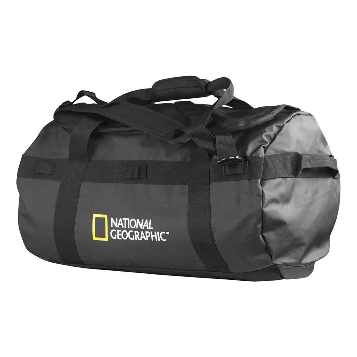 Bolso Mochila Viaje Duffel 50 Lts Negro National Geograpic-2