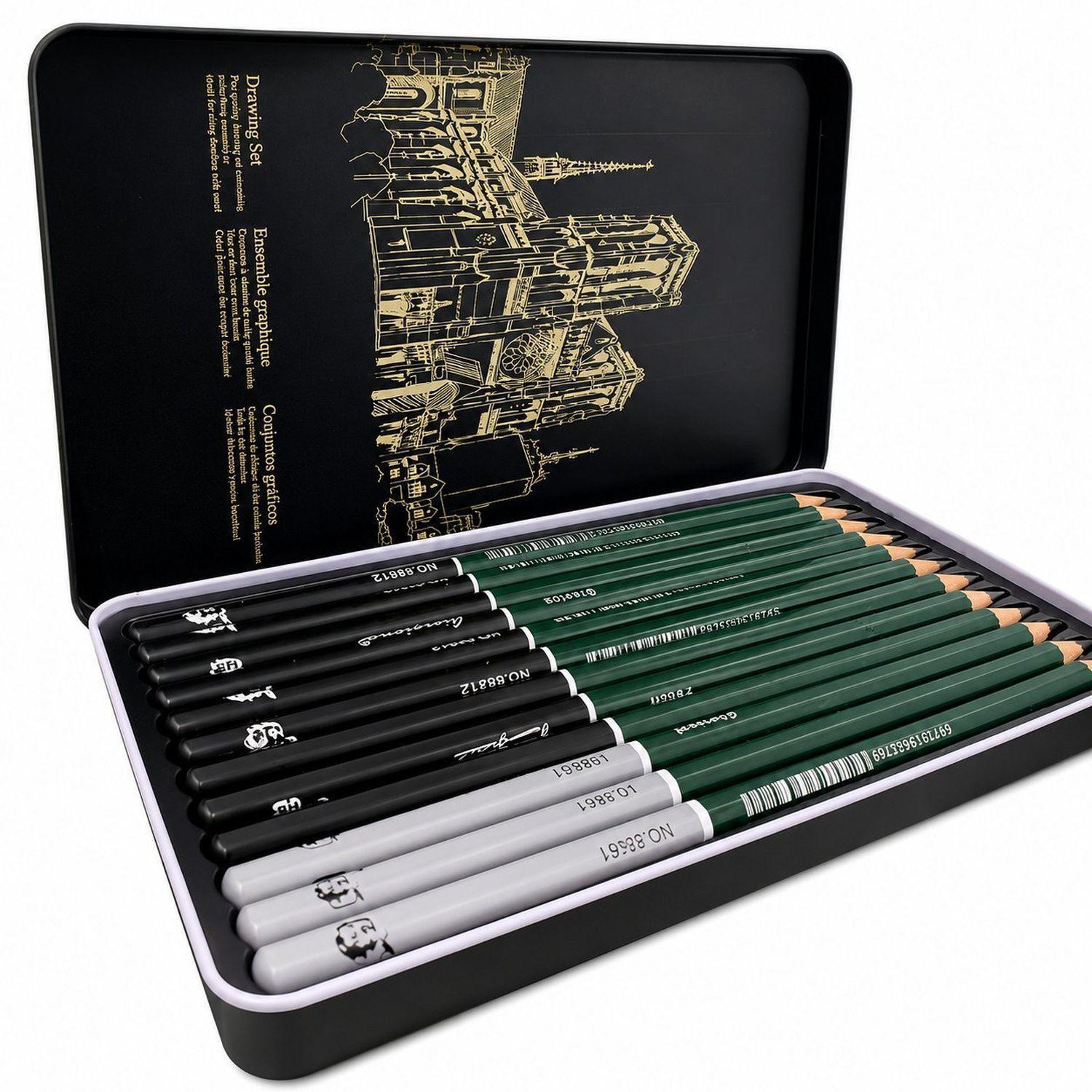 Set 12 Lápices de Boceto Giorgione Sketching-Art G-121208-1