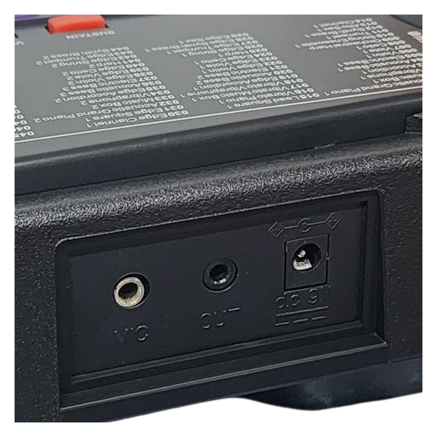 Teclado Elect Musical 54 teclas HX0084 + Micrófono Hendrix-8