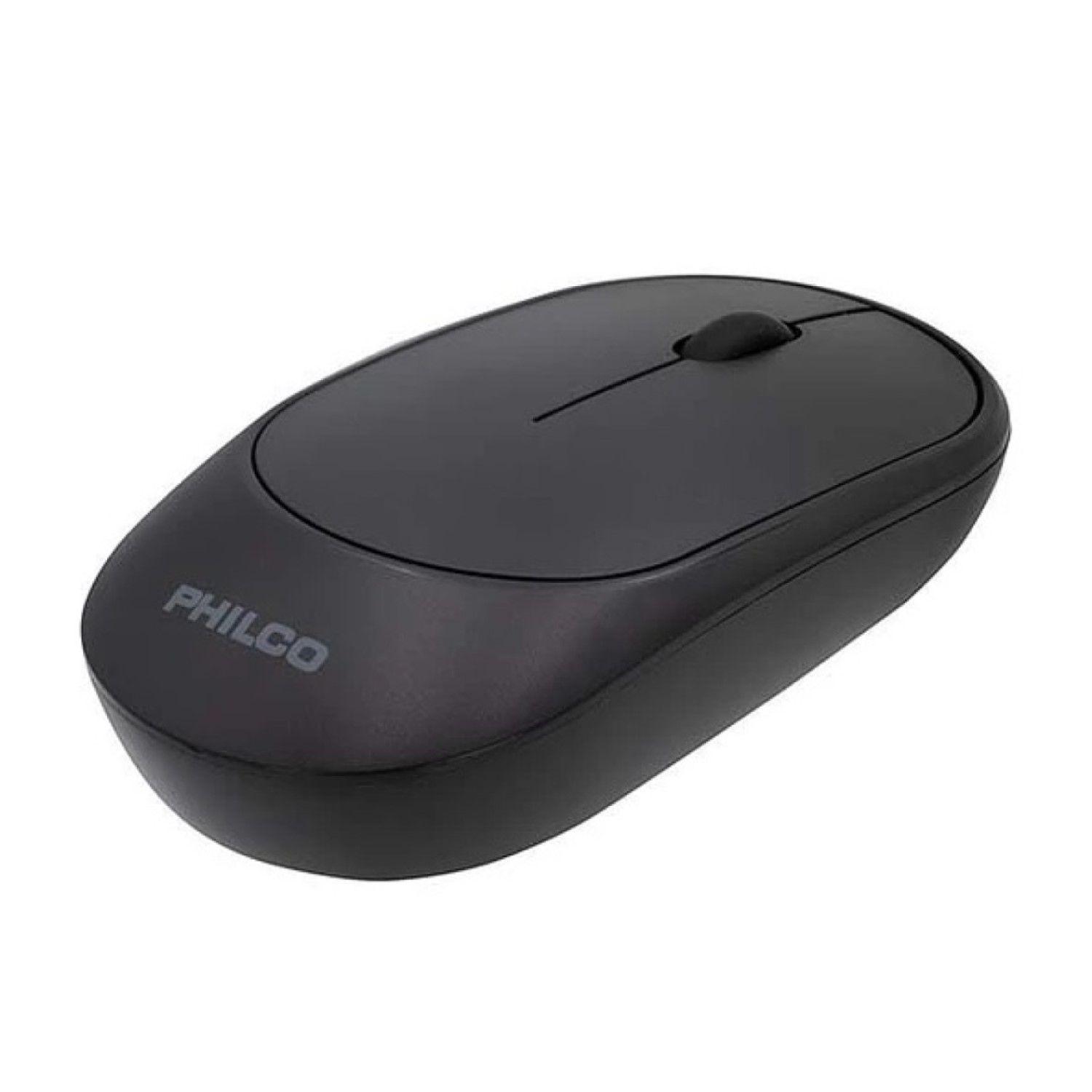 Mouse Inalámbrico Philco Pro 2.4G Negro PPR7314B-2