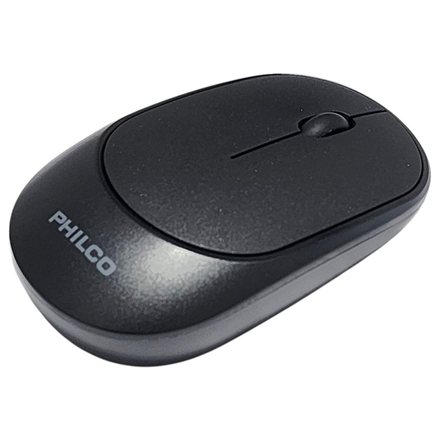 Mouse Inalámbrico Philco Pro 2.4G Negro PPR7314B-5