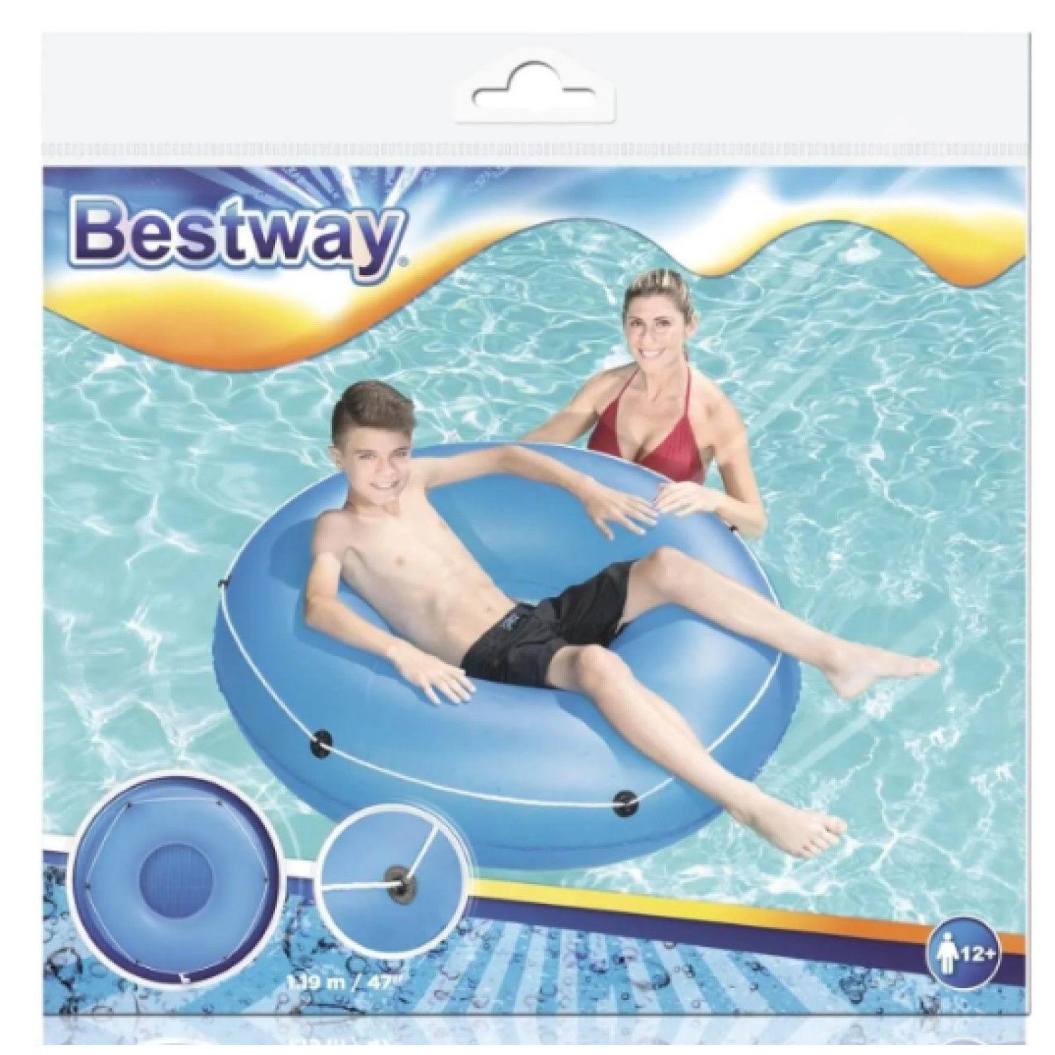 Flotador Anillo Verano 1.19mt Bestway 36120 Azul -4