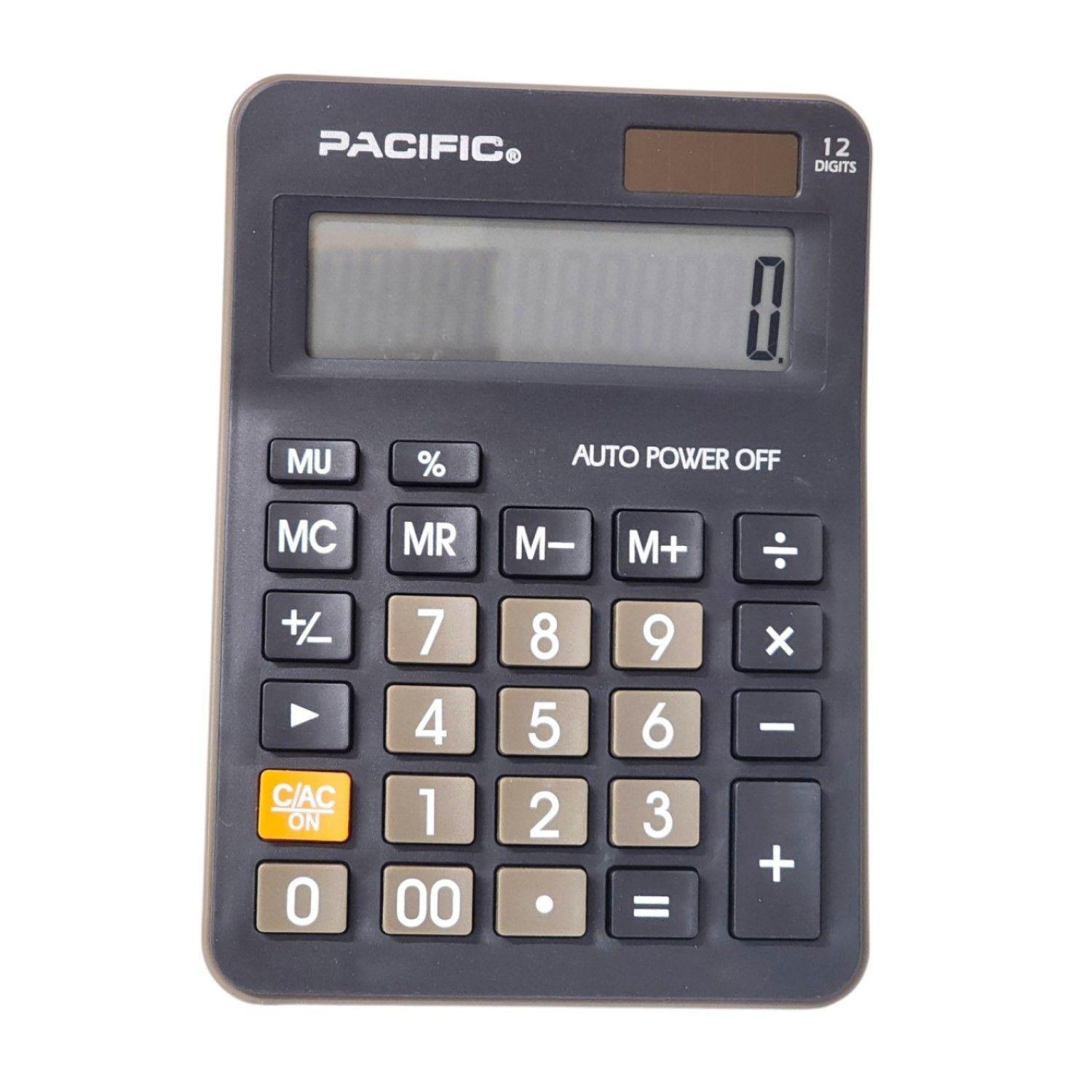 Calculadora Electrónica 12 Dígitos PAC01155 Pacific-0