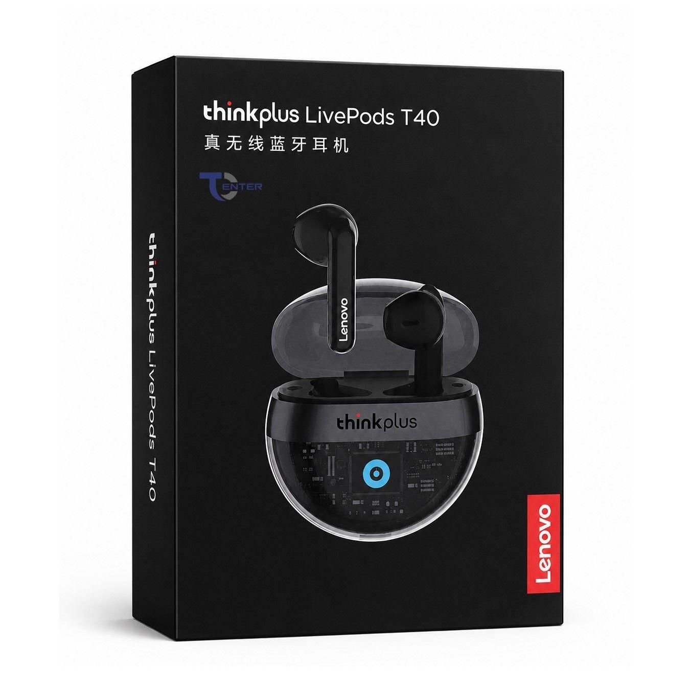 Audífonos Bt Lenovo Thinkplus LivePods T40 Negros-6