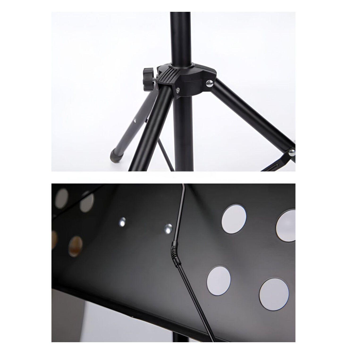 Soporte Atril Para Partituras Ajustable Hendrix Hx0064-6