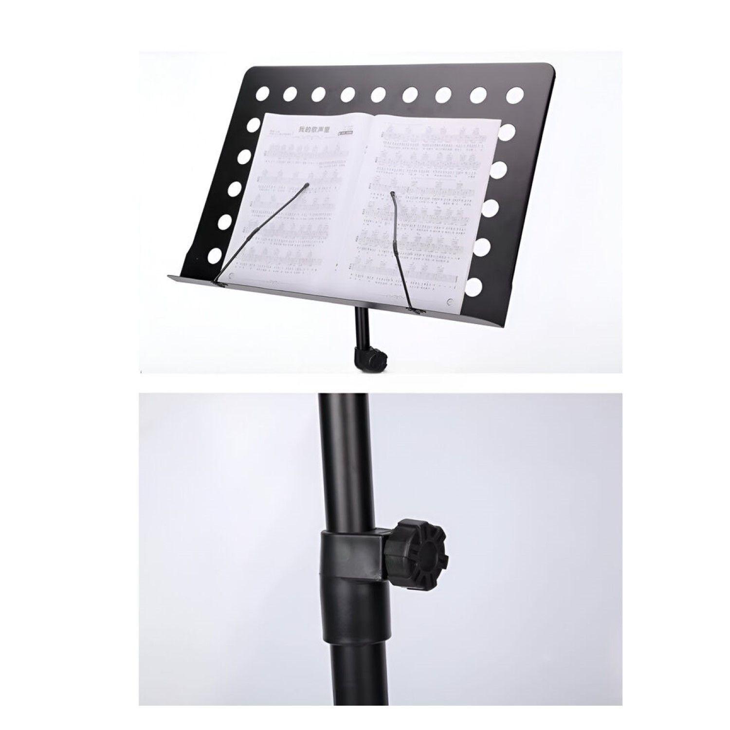 Soporte Atril Para Partituras Ajustable Hendrix Hx0064-7