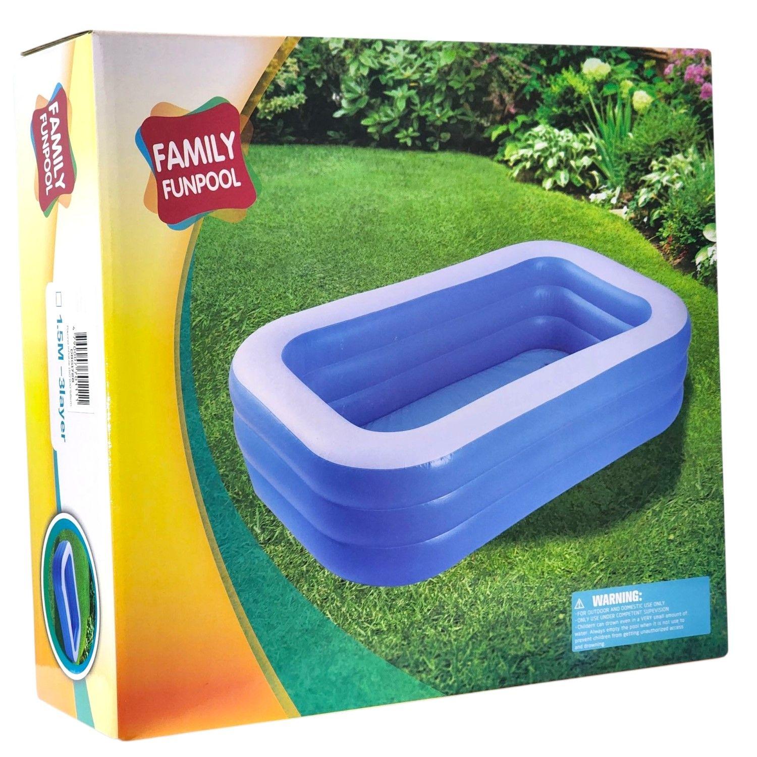 Piscina Inflable Rectangular 150cm DBG1726 Dblue-4